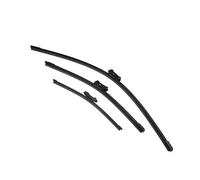 X AUTOHAUX 3pcs Front Rear Windscreen Wiper Blades Set for VW Polo 6R Hatchback