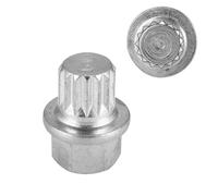 X AUTOHAUX 4/15PT Car Wheel Lock Lug Nut Anti Theft Key for VW for Audi | Wheel lock nut screw removal key