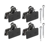 X AUTOHAUX 4 Pair Semi Metal Disc Bike Brake Pads W/Split Pin for Shimano M615