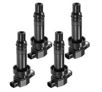 X AUTOHAUX 4 Pcs Ignition Coils Compatible for Kia Soul L4 1.6L 10-11, Black