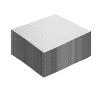 X AUTOHAUX 40 Pcs 80mil 2mm 1.73sqft Sound Deadening Mat Butyl Rubber Heat Shield Material Damping Universal for Hood Boat Engine Cover 7.87"x7.87"