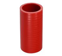 X AUTOHAUX 42mm/1.65" ID 100mm 3.94" Length 0 Degree Silicone Straight Coupler Hose 4-Ply Reinforced 5mm Thick Straight Silicone Hose Coupler Turbo Intercooler Pipe Universal Red 1PC