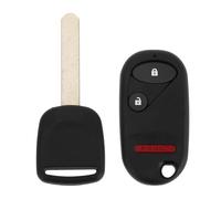 X AUTOHAUX 433MHz NHVWB1U523 Keyless Entry Remote Ignition Transponder Key Fob for Honda Pilot 2003-2004 for Honda Civic 2003-2005 13 Chip 3 Buttons