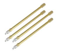 X AUTOHAUX 4pcs 180mm/7.09" Car Tire Valve Stem Air Inflation Extension Adaptor