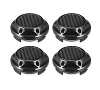 X AUTOHAUX 4pcs 63mm 67mm Wheel Center Hub Caps Hubcaps Covers Universal Rims Hub Cap Parts for Car Black