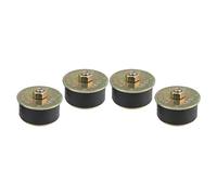 X AUTOHAUX 4pcs Car Freeze Rubber Expansion Plug Fit 1-5/8" to 1-3/4" 41mm-44mm