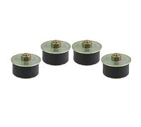 X AUTOHAUX 4pcs Car Rubber Expansion Freeze Plug Fit 1-1/2" to 1-5/8" 38mm-41mm
