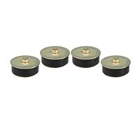 X AUTOHAUX 4pcs Car Rubber Expansion Freeze Plug Fit 2-1/4" to 2-3/8" 57mm-60mm