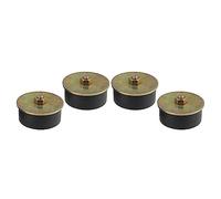 X AUTOHAUX 4pcs Car Rubber Expansion Freeze Plug Fit 2" to 2-1/8" 50mm-53mm