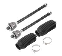 X AUTOHAUX 4pcs Front Inner Tie Rod Ends Kit Suspension Steering Tie Rod End for Jeep Grand Cherokee 2005-2010 for Jeep Commander 2006-2010 Drag Link No.EV80782