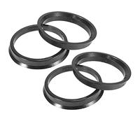 X AUTOHAUX 4pcs Plastic 57.1mm to 65.1mm Car Centric Rings Wheel Bore Spacer