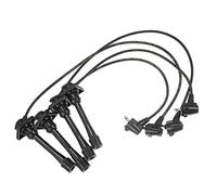 X AUTOHAUX 4pcs Spark Plug Ignition Wire for Toyota Celica 1994-1997 for Toyota Corolla 1993-1997 Black