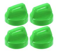 X AUTOHAUX 4pcs UTV Ignition Key Cover Cap 5433534 for Polaris Brutus Green