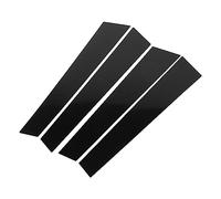 X AUTOHAUX 4Pcs Windshield B Pillar Trim Exterior Garnish for Porsche Panamera