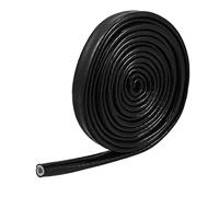 X AUTOHAUX 5/16" IDx10FT Heat Shielded Fire Sleeve Tape for Car Hose Lines Wire