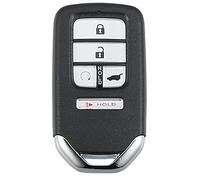 X AUTOHAUX 5 Button Car Keyless Entry Remote Control Replacement Key Fob Proximity Smart Fob KR5V2X for Honda Civic CR-V Pilot 2016-2018 433MHz 47 Chip