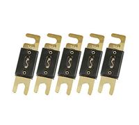X AUTOHAUX 5 Pcs ANL Fuses 30 Amp Gold Tone Plated Fuse for Car Audio System