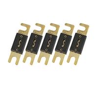 X AUTOHAUX 5 Pcs ANL Fuses 40 Amp Gold Tone Plated Fuse for Car Audio System