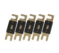 X AUTOHAUX 5 Pcs ANL Fuses 400 Amp Gold Tone Plated Fuse for Car Audio System