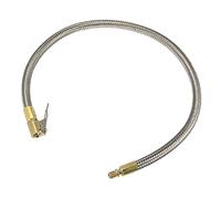 X AUTOHAUX 51cm 20" Car Tire Air Inflator Hose Adapter Extension Quick Connect