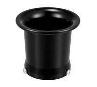 X AUTOHAUX 55mm Velocity Stack Motorcycle Velocity Stack Aluminum Alloy Black