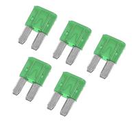 X AUTOHAUX 5pcs 30A 30Amp Car Mini Blade Fuses for Boat Truck Motorcycle Green