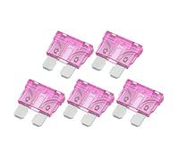 X AUTOHAUX 5pcs Blade Style Fuses 3A Blade Style Fuses for Car Boat Purple