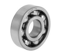 X AUTOHAUX 63/22 Deep Groove Ball Bearings P0 22x56x16mm Lubricated Bearings Open Type Silver Tone Scooter Skateboard Wheel
