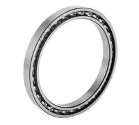 X AUTOHAUX 6816 Deep Groove Ball Bearings P6 80x100x10mm Lubricated Bearings Open Type Silver Tone Scooter Skateboard Wheel