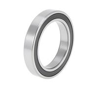 X AUTOHAUX 6911VV Deep Groove Ball Bearings 55x80x13mm P5 Double Rubber Seal Lubricated Bearings 1 Pc Car Scooter Skateboard Wheel Universal Black Silver Tone