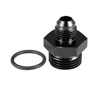 X AUTOHAUX 6AN Flare to 10AN ORB O Ring Port Car Male Fuel Pump Rail Adapter
