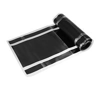 X AUTOHAUX 7.09"x70.87" Car Hood Stripe Pattern Sticker Exterior Decal Black