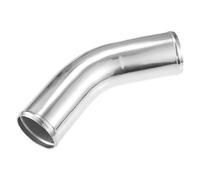 X AUTOHAUX 76mm 3" OD 4" 100mm Leg Length Universal Car Aluminum Alloy Tube Intercooler Pipe 45 Degree Bend Elbow Air Intake Joiners Tubing - Pack of 1
