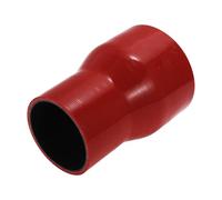 X AUTOHAUX 76mm to 102mm ID Straight Coupler Silicone Hose 4 Layers of Cloth Intercooler Heater Turbocharger Air Intake Pipe Radiator Coolant Tube Red Black