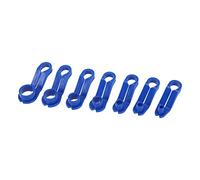 X AUTOHAUX 7pcs Universal Car AC Fuel Line Disconnect Tool Removal Blue