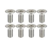 X AUTOHAUX 8pcs Brake Disc Rotor Screws Bolts Kit 93600-06014-0H for Honda