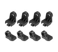 X AUTOHAUX 8pcs Electric Radiator Fan Mounting Fan Bracket Feet Mount for Car