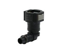 X AUTOHAUX 9.49mm ID8 SAE5/16 Fuel Line Hose Quick Release 90 Degree Connector