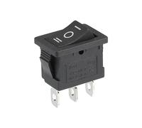 X AUTOHAUX AC 10A/250V 16A/12V Rocker Switch On-Off 3 Pins Toggle Switch