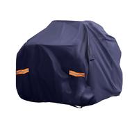 X AUTOHAUX ATV Cover for Can-am Outlander MAX XT DPS/XT-P 4 Wheelers Quad Cover for Can-am Outlander MAX LIMITED Sun Rain Storage Protection 210D-PU Navy Blue 245x122x135cm
