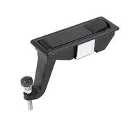 X AUTOHAUX Black Compression Latch Flush Lever Door Lock for Trailer RV