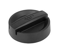 X AUTOHAUX Black Oil Filler Cap Cover 11128655331 for BMW E88 E90 E60 E63 E65 F10 F01 X5 X6