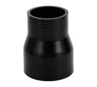 X AUTOHAUX Black Silicone Hose 2.36"-3.15" ID 60mm 3.94" Length 0° 5mm Thickness 1 Pcs