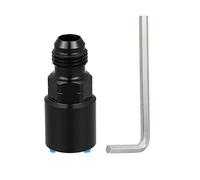 X AUTOHAUX Car 6AN Male to 3/8" Quick Disconnect Female Push on EFI Fitting