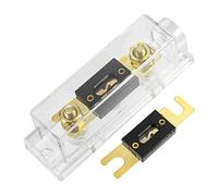X AUTOHAUX Car Audio 0 4 8 Gauge Inline ANL Fuse Holder Set with 2pcs 120A Fuse