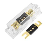 X AUTOHAUX Car Audio 0 4 8 Gauge Inline ANL Fuse Holder Set with 2pcs 200A Fuse