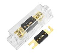 X AUTOHAUX Car Audio 0 4 8 Gauge Inline ANL Fuse Holder Set with 2pcs 80A Fuse