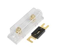 X AUTOHAUX Car Auto ANL Fuse Holder 0 4 8 10 Gauge with 130 Amp ANL Fuse