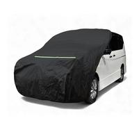 X AUTOHAUX Car Cover Hood Windshield Cover for Mini Vans Size m 210D Sino-Chemical Cotton 108.27" l A Reflective Strip Outdoor Waterproof Protection Cover Black