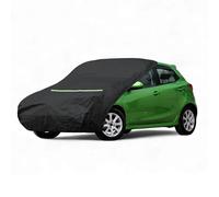 X AUTOHAUX Car Cover Hood Windshield Cover for Regular Car Size l 210D Sino-Chemical Cotton 131.89" l A Reflective Strip Outdoor Waterproof Protection Cover